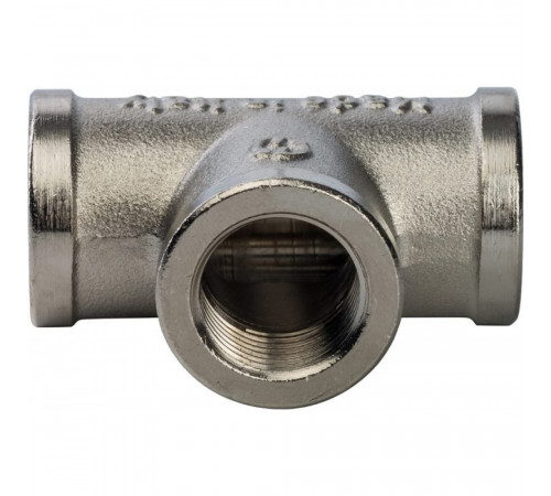Тройник Stout SFT-0020 3/8 никелированный