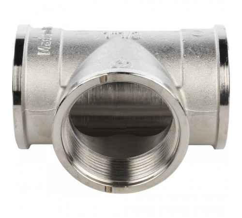 Тройник Stout SFT-0020 1 1/2 никелированный
