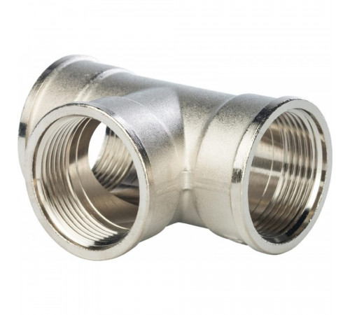 Тройник Stout SFT-0020 1 1/4 никелированный