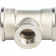 Тройник Stout SFT-0022 1x1/2x1 никелированный