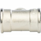 Тройник Stout SFT-0022 1x1/2x1 никелированный