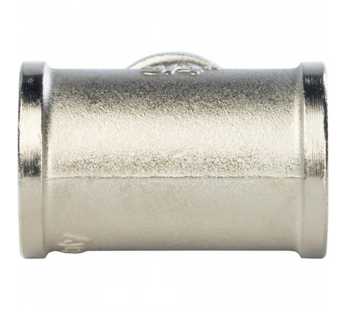 Тройник Stout SFT-0022 3/4x1/2x3/4 никелированный