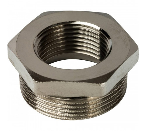Футорка Stout SFT-0029 1 1/2x1 никелированная
