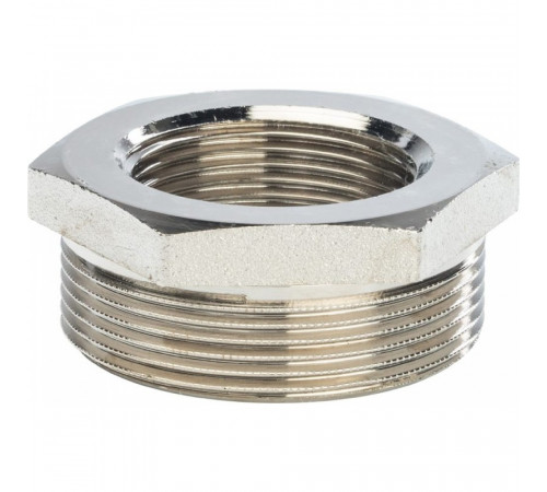 Футорка Stout SFT-0029 2x1 1/4 никелированная