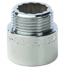 Удлинитель Stout SFT-0002 3/4 20 мм хромированный