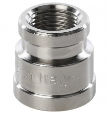 Муфта Stout SFT-0006 1/2х3/8 переходная, никелированная