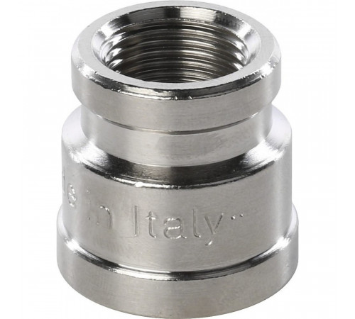 Муфта Stout SFT-0006 1/2х3/8 переходная, никелированная