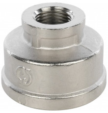 Муфта Stout SFT-0006 1 1/2х3/4 переходная, никелированная
