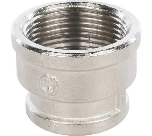 Муфта Stout SFT-0006 1 1/4х3/4 переходная, никелированная