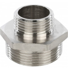 Ниппель Stout SFT-0004 1 1/2х1 переходной, никелированный