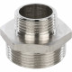 Ниппель Stout SFT-0004 1 1/2х1 переходной, никелированный