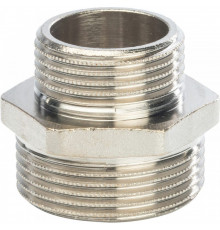 Ниппель Stout SFT-0004 1 1/4х1 переходной, никелированный