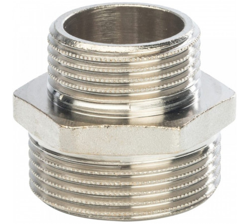 Ниппель Stout SFT-0004 1 1/4х1 переходной, никелированный