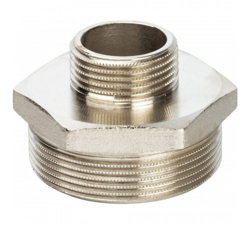 Ниппель Stout SFT-0004 2х1 переходной, никелированный
