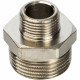 Ниппель Stout SFT-0004 3/4х3/8 переходной, никелированный