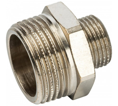 Ниппель Stout SFT-0004 3/4х3/8 переходной, никелированный