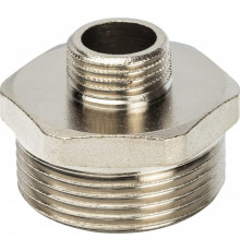Ниппель Stout SFT-0004 1 1/4х1/2 переходной, никелированный