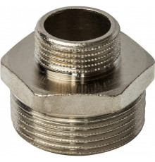 Ниппель Stout SFT-0004 1 1/4х3/4 переходной, никелированный