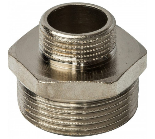 Ниппель Stout SFT-0004 1 1/4х3/4 переходной, никелированный