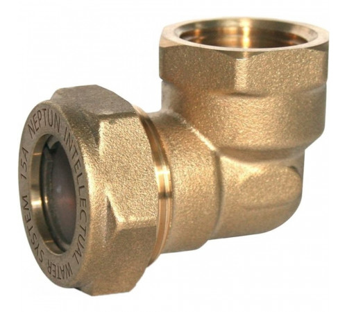 Угольник Neptun 022239 25x1 EF, с накидной гайкой