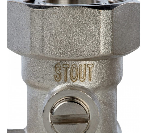 Узел присоединения Stout SVH 0003 3/4, угловой