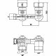Узел присоединения Stout SVH 0003 3/4, угловой