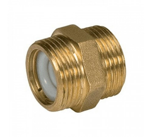 Ниппель лат R189V Ду20 м/м с обр/кл Giacomini R189VY004
