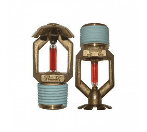 Ороситель спринклерный водяной СВО0-РВо0,42-R1/2/Р93.В3-СВВ-К80 R1/2 розеткой вверх Тср=93 оС с резьбовым герметиком Спецавтоматика 14339