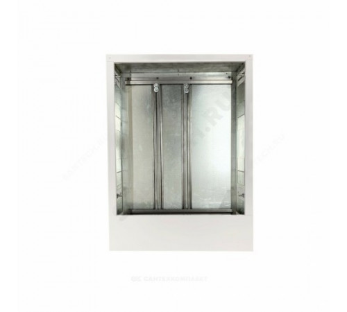 Шкаф коллекторный встраиваемый сталь ШРВ-4 896х140-200х648мм ФАЭКС