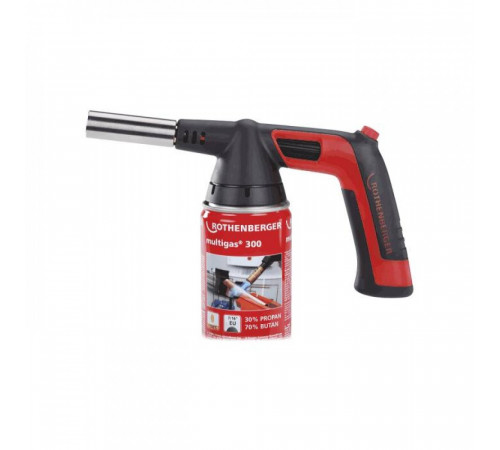 Горелка ROFIRE 4 PIEZO, 7/16 с баллоном MULTIGAS 300 Rothenberger 1000002360