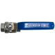 Кран шаровый муфтовый двусоставной нержавеющий (2PC), AISI304 DN15 (1/2