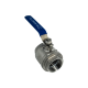 Кран шаровый муфтовый двусоставной нержавеющий (2PC), AISI304 DN50 (2