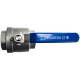 Кран шаровый муфтовый двусоставной нержавеющий (2PC), AISI304 DN65 (2_1/2