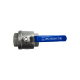 Кран шаровый муфтовый двусоставной нержавеющий (2PC), AISI304 DN80 (3