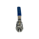 Кран шаровый муфтовый двусоставной нержавеющий (2PC), AISI304 DN20 (3/4