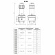 Клапан предохранительный пружинный угловой латунь R140 Ду32х32 ВР/ВР G1 1/4