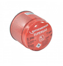 Баллон пропан-бутан SuperGaz C200 190гр Rothenberger 35901-В