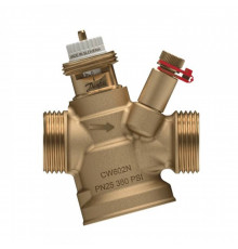 Клапан балансировочный автомат латунь AQT Ду 20 Ру25 НР с изм/нип Danfoss 003Z8233