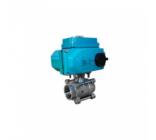 Кран шаровый муфтовый (3PC), AISI304 DN25 (1