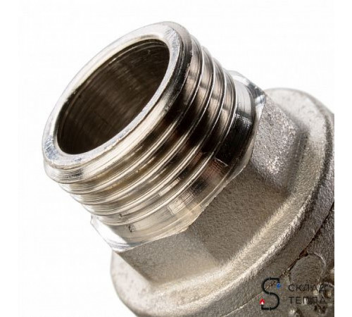 Кран шаровой полнопроходной STOUT - 1/2' (НР/ВР, PN40, Tmax 150°С, ручка-рычаг черная) SVB-0003-000015