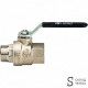 Кран шаровой полнопроходной STOUT - 3/4' (НР/ВР, PN40, Tmax 150°С, ручка-рычаг черная) SVB-0003-000020