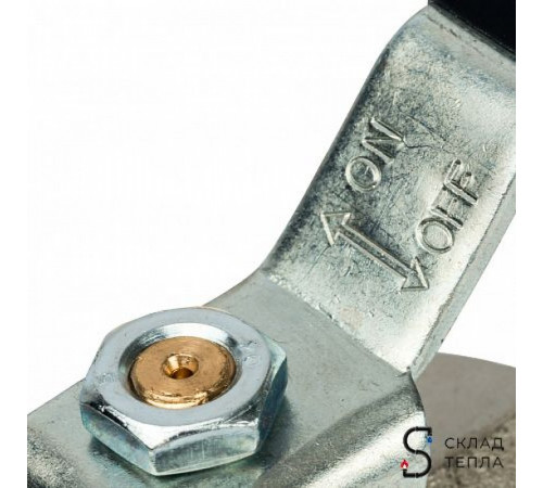 Кран шаровой полнопроходной STOUT - 1'1/2 (НР/ВР, PN40, Tmax 150°С, ручка-рычаг черная) SVB-0003-000040
