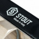 Кран шаровой полнопроходной STOUT - 1'1/2 (НР/ВР, PN40, Tmax 150°С, ручка-рычаг черная) SVB-0003-000040