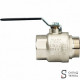 Кран шаровой полнопроходной STOUT - 2' (НР/ВР, PN40, Tmax 150°С, ручка-рычаг черная) SVB-0003-000050