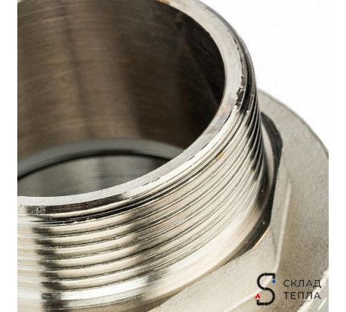 Кран шаровой полнопроходной STOUT - 2' (НР/ВР, PN40, Tmax 150°С, ручка-рычаг черная) SVB-0003-000050