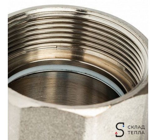 Кран шаровой полнопроходной STOUT - 2' (НР/ВР, PN40, Tmax 150°С, ручка-рычаг черная) SVB-0003-000050
