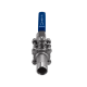 Кран шаровый приварной трехсоставной нержавеющий (3PC), AISI316 DN25 (1