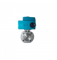 Кран шаровый межфланцевый, AISI304 DN32 (1_1/4"), с электроприводом AC 24V (С-05)