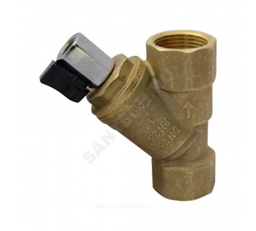 Фильтр сетчатый Y-образный латунь Ду 20 Ру25 Тмакс=130 oC G3/4