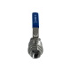 Кран шаровый муфтовый двусоставной нержавеющий (2PC), AISI316 DN25 (1